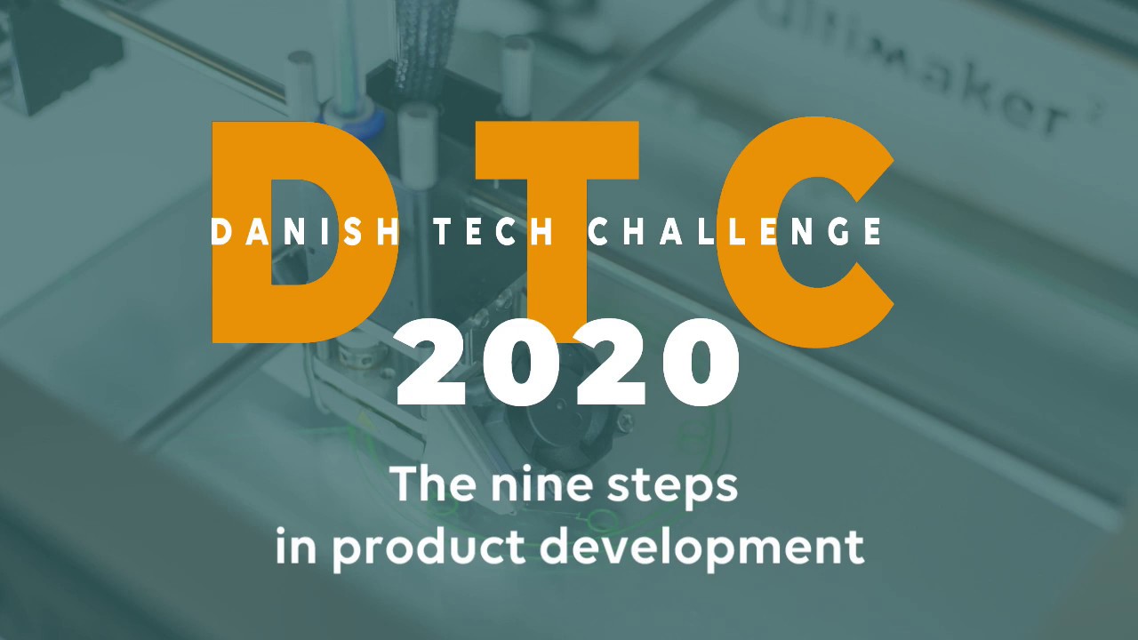 The 9 steps in product development in the DTC program