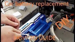 How to change a battery in a FIAT 500e