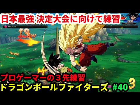 「DBFZ/ドラゴンボールファイターズ」配信 プロゲーマーの夕方練習