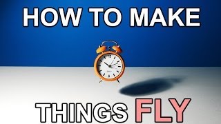 Stop Motion Tutorial. How to make things FLY!