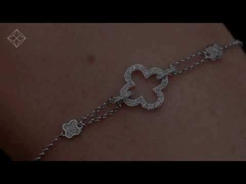 I3656 - STELLATO COLLECTION DIAMOND BRACELET 0.15CT IN 9K WHITE GOLD