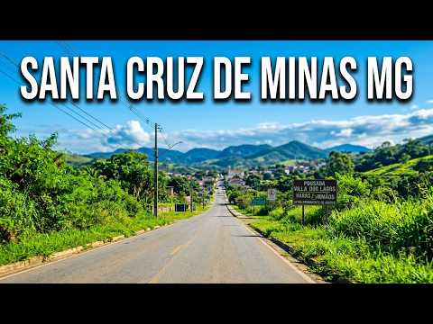 Santa Cruz de Minas MG - Passeio da Rota 408 pelo Estado de Minas Gerais - 17° Temp - Ep 27