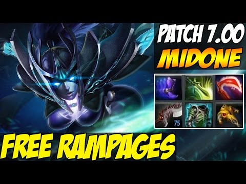 Patch 7.00: MidOne 8600 MMR Destroying With Phantom Assassin -Dota 2