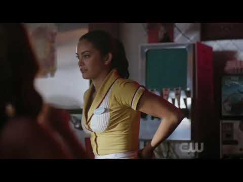 Riverdale 3x02 Veronica talks to Cheryl about Hiram not letting her visit Archie.