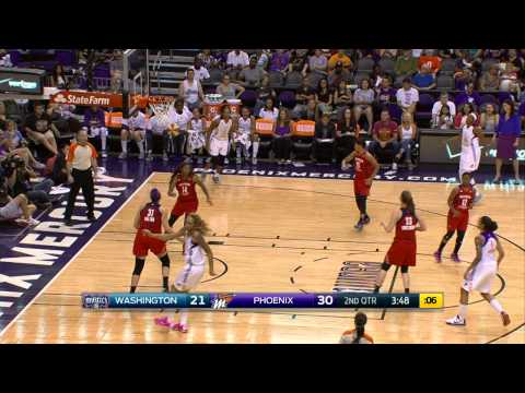 Candice Dupree and Brittney Griner Guide the Mercury to Victory