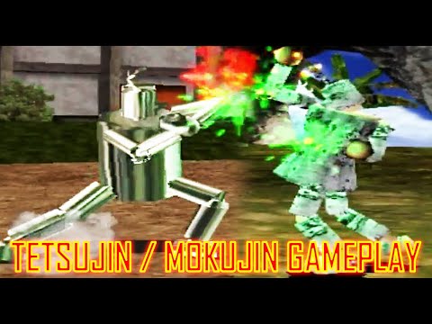[TAS] Tetsujin \ Mokujin Gameplay - Tekken Tag Tournament (Remake) (Requested)