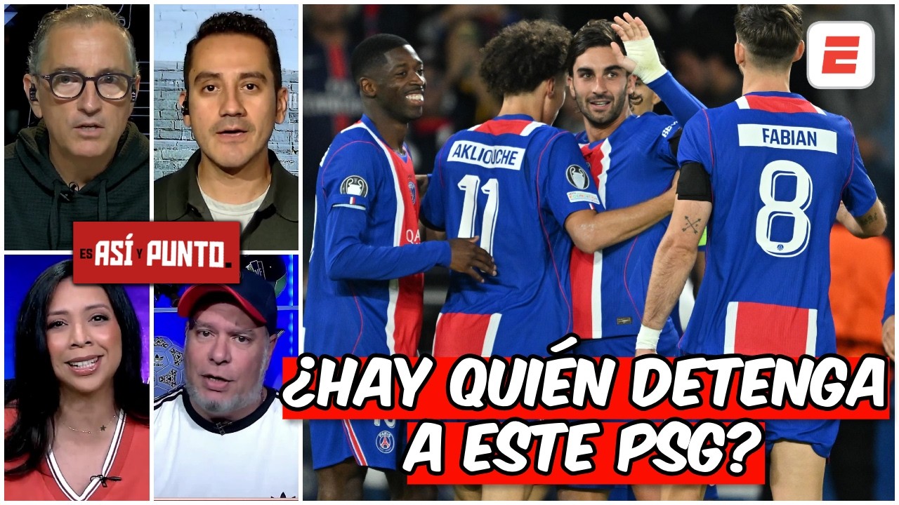 PSG sigue siendo EL MEJOR EQUIPO del PLANETA y NO tiene RIVALES en CHAMPIONS LEAGUE | Es Así y Punto