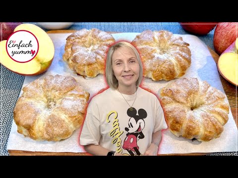 These apple rings are amazing 🤩 from the oven - no frying