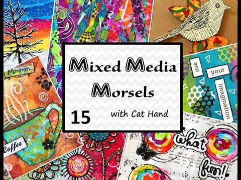 Mixed Media Morsels Appetizer 15 - Mosaic Background