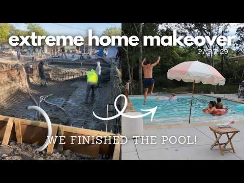Brand New Pool Build! // 9 Month Home Reno Moving Towards Completion!