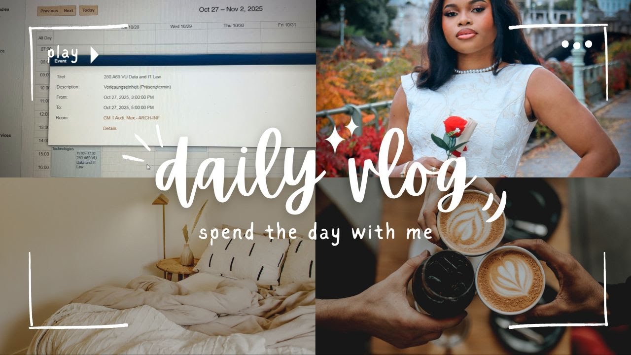 Day in the Life of a Computer Science Student in TU Vienna 🇦🇹 | Study Abroad Vlog Series