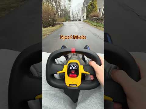 $10K Lamborghini Go Kart Uphill Speed Test #automobile #superkart #electricgokart #lamborghini
