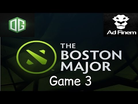 OG vs Ad Finem - Game 3 - Boston Major - Group Stage - Highlights