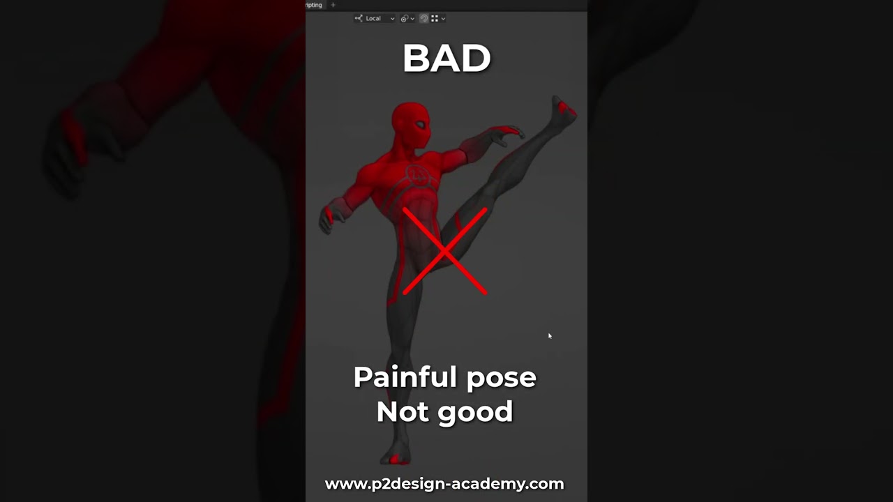 Animation Tip  -  Believable posing