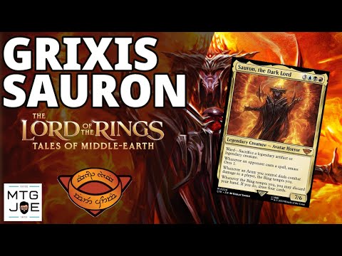 Sauron the Dark Lord is INSANE in Lord of the Rings MTG Early Access