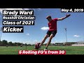Brady Ward - Rosehill Christian School - Class of 2021 - Kicker
