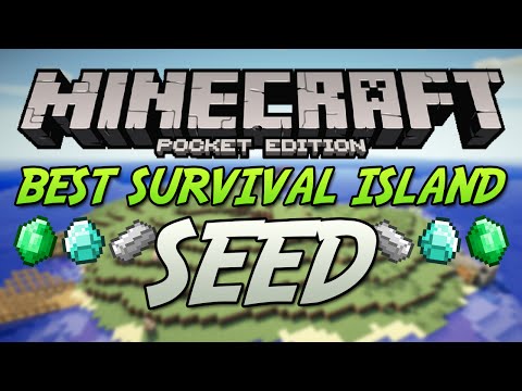 Glowific - BEST SURVIVAL ISLAND SEED EVER! - Minecraft PE (Pocket Edition)