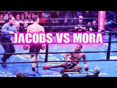 Daniel Jacobs vs Sergio Mora I (Highlights)