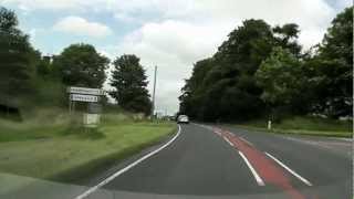 preview picture of video 'A Drive Through Kirkgunzeon, Dumfries & Galloway 2012'