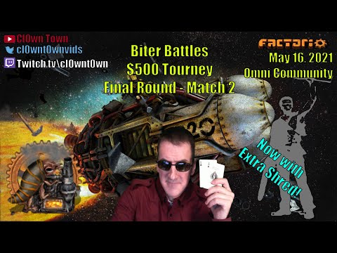 Factorio PVP Biter Battles Omni $500 Tournament - Finals - Match 2