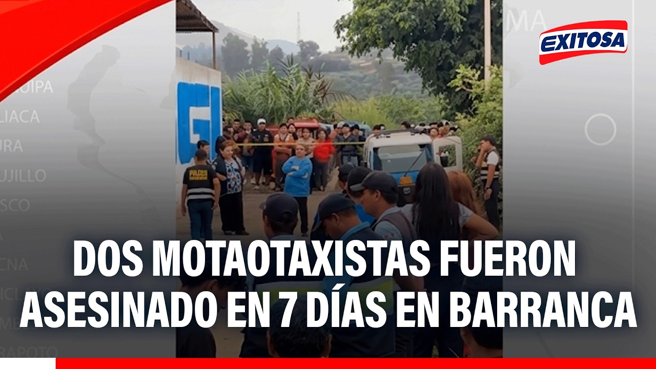 🔴🔵 En tan solo una semana, se reportaron dos asesinatos de mototaxistas