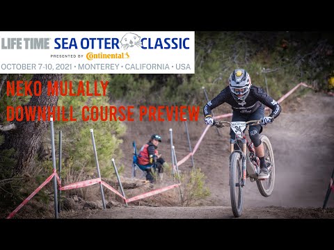 2021 Sea Otter Classic Downhill Course GoPro - Neko Mulally