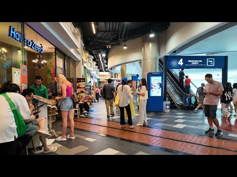 [4K] Walking Inside Terminal 21 Asok in Bangkok | World Cities Themed Shopping Mall