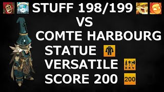 STUFF 198/199 LOW COST VS COMTE HARBOURG STATUE VERSATILE SCORE 200 - TEAM SUCCES ELIO - DOFUS 2.66