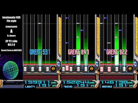 [beatmania IIDX 7th style] A [SP All Difficulties]