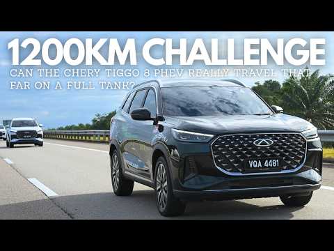 Chery Tiggo 8 PHEV 1200km Challenge - Can It Do It?