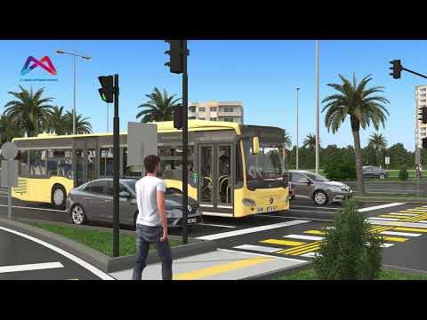 Mersin Çevre Yolu Düzenleme Çalışması 3D Animasyonu  Hi-Ka İnşaat Met-Gün İnşaat