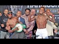 TONY HARRISON VS JERMELL CHARLO - FULL WEIGH IN & FACE OFF VIDEO