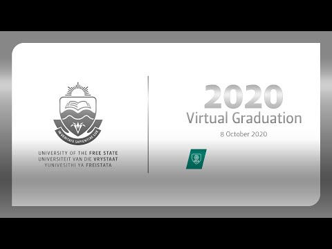 2020 UFS Virtual Graduation Ceremonies - 8 October 2020 (South Campus)