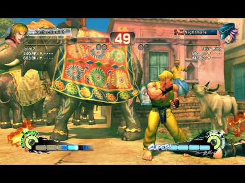 USF4 Ranked: Ken vs Poison(Toko)