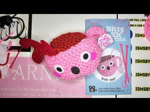 Five Below Itty Bitty Knit Kit Cuppa Tea How to knit For Beginners
