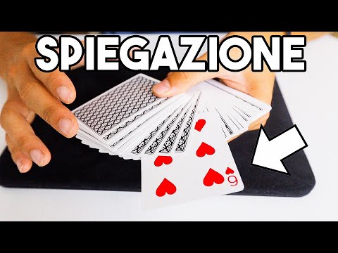 UNA MAGIA VELOCE E D'IMPATTO / Spiegazione gioco di magia con le carte / Tutorial