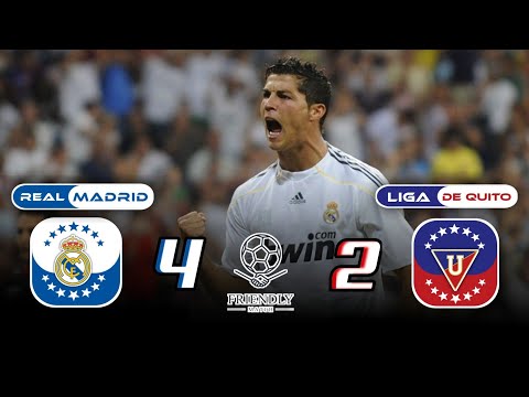 El día que los hinchas de la Liga de Quito jamás olvidarán cuando jugaron contra el Real Madrid 2010