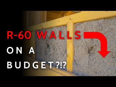 Super Insulated Walls on a BUDGET?!? | Double Stud Walls Explained