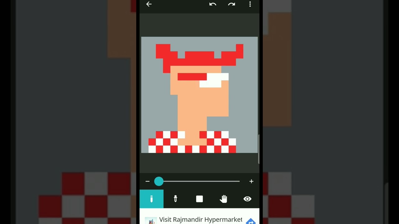 handmade Pixelart nft collection on opensea GOAT #shorts