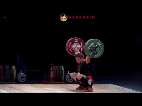 Max Lang (77) - 147kg & 150kg Snatches @ 2015 Senior World Championships