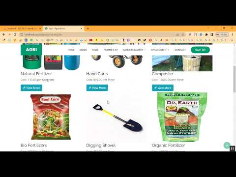 Farmer Kit Market System in PHP Application Projects