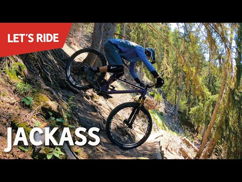 Hardest trail to ride in Verbier with Ludo May & Kilian Bron.