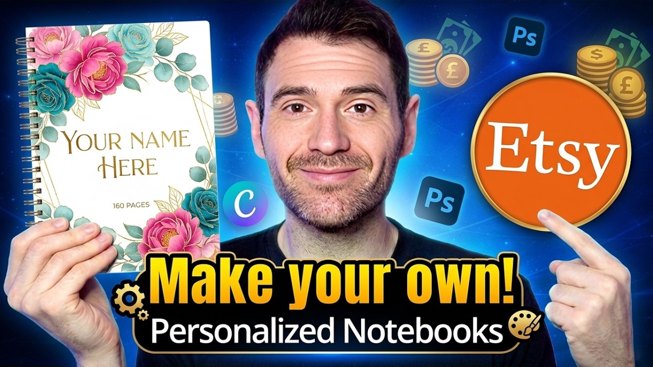 How to Make Personalized Notebooks on Etsy (Easy 2026 Walkthrough)