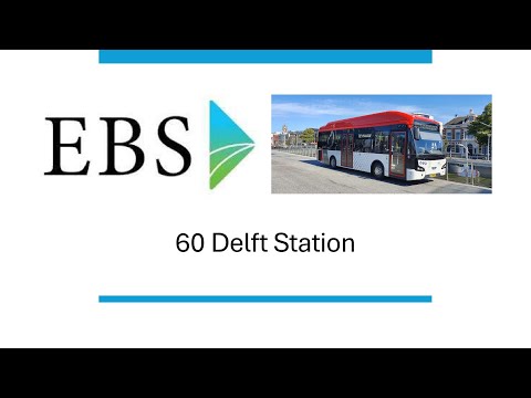 EBS buslijn 60 Nootdorp Metro Station - Delft Station | 2025