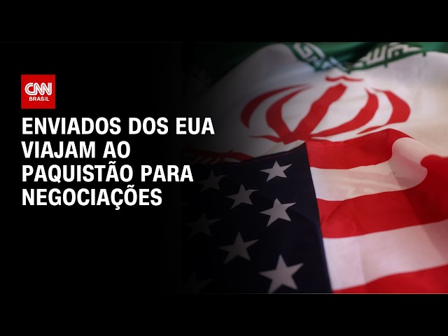 Guerra no Oriente Médio: EUA viajam ao Paquistão para negociações | AGORA CNN