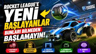 Yeni Başlayanlar İçin Rocket League Rehberi (Hızlı Geliş!)