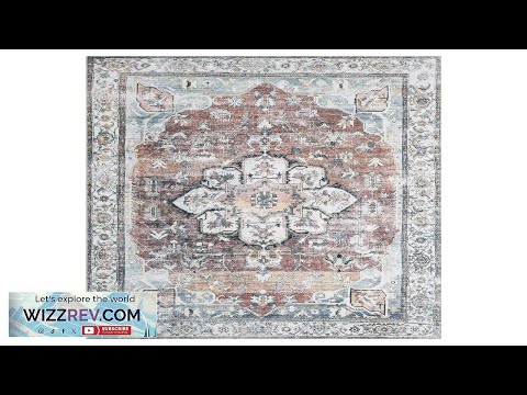 Garvee Area Rugs 9x12 Living Room Vintage Rug Medallion Area Rug Indoor