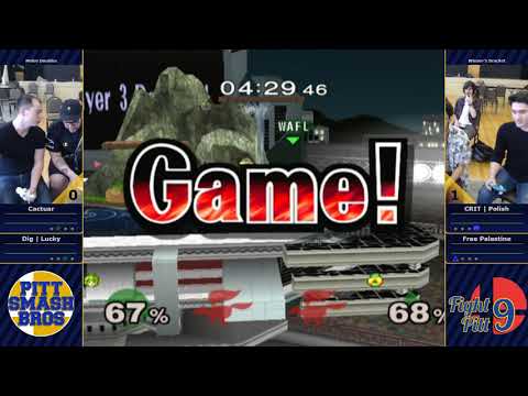 Cactuar & Dig | Lucky vs CRIT | Polish & Free Palestine - Doubles Winners Semis - Fight Pitt 9