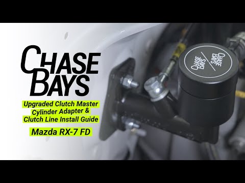 Mazda RX-7 FD Upgraded Clutch Master Cylinder Adapter & Clutch Line Install Guide