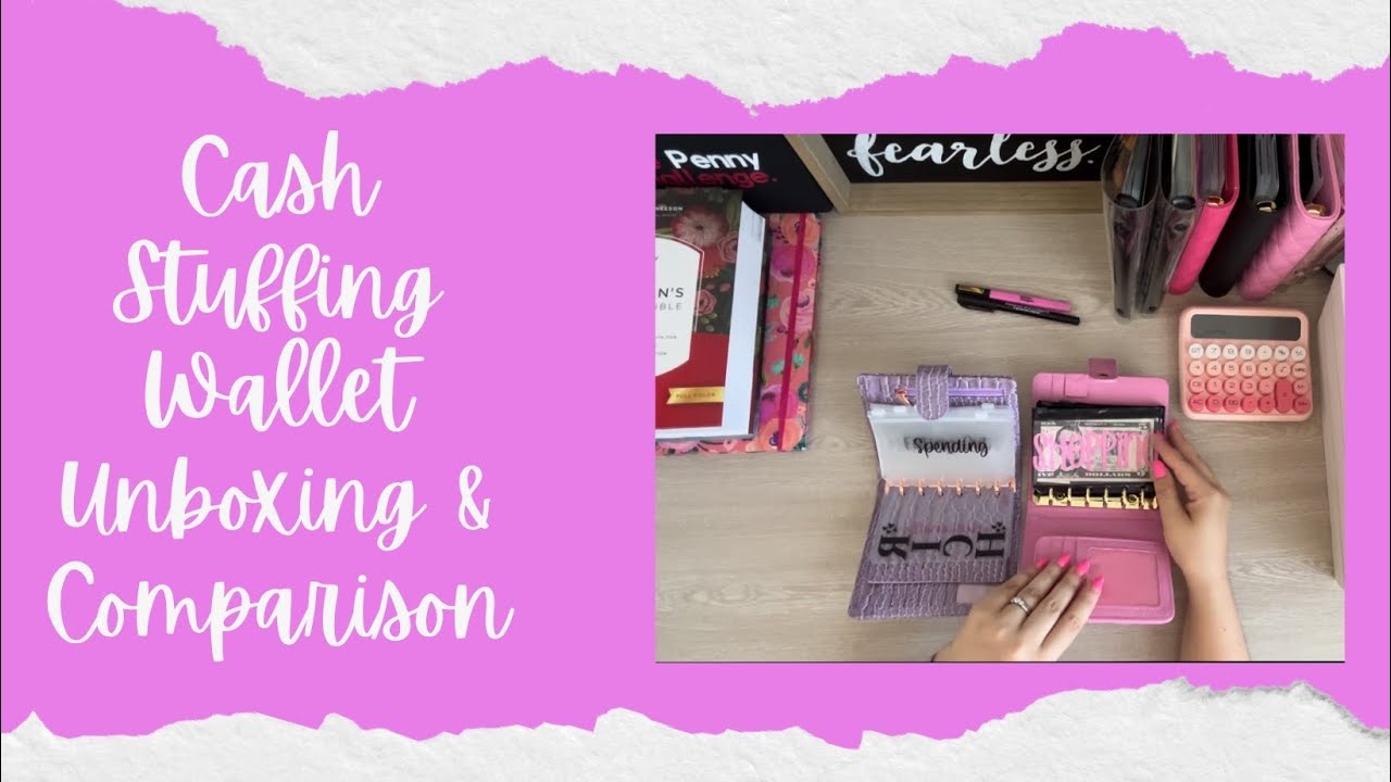 @Baddiesandbudgets Wallet Unboxing & Comparison | A7 Cash Stuffing Wallets | Teacher Mama